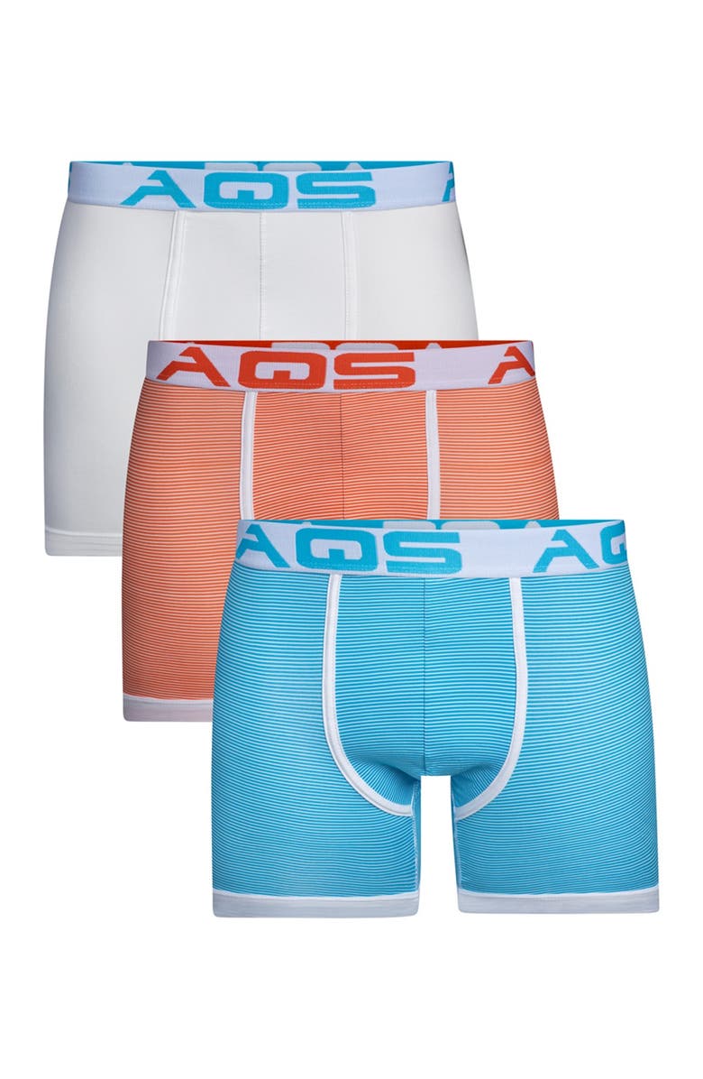 AQS Print Boxer Briefs - Pack of 3, Alternate, color,