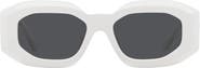 Versace 53mm Rectangular Sunglasses