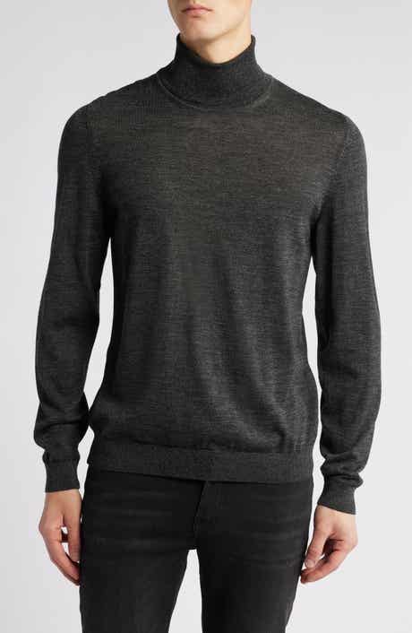 BOSS Musso Virgin Wool Turtleneck Sweater