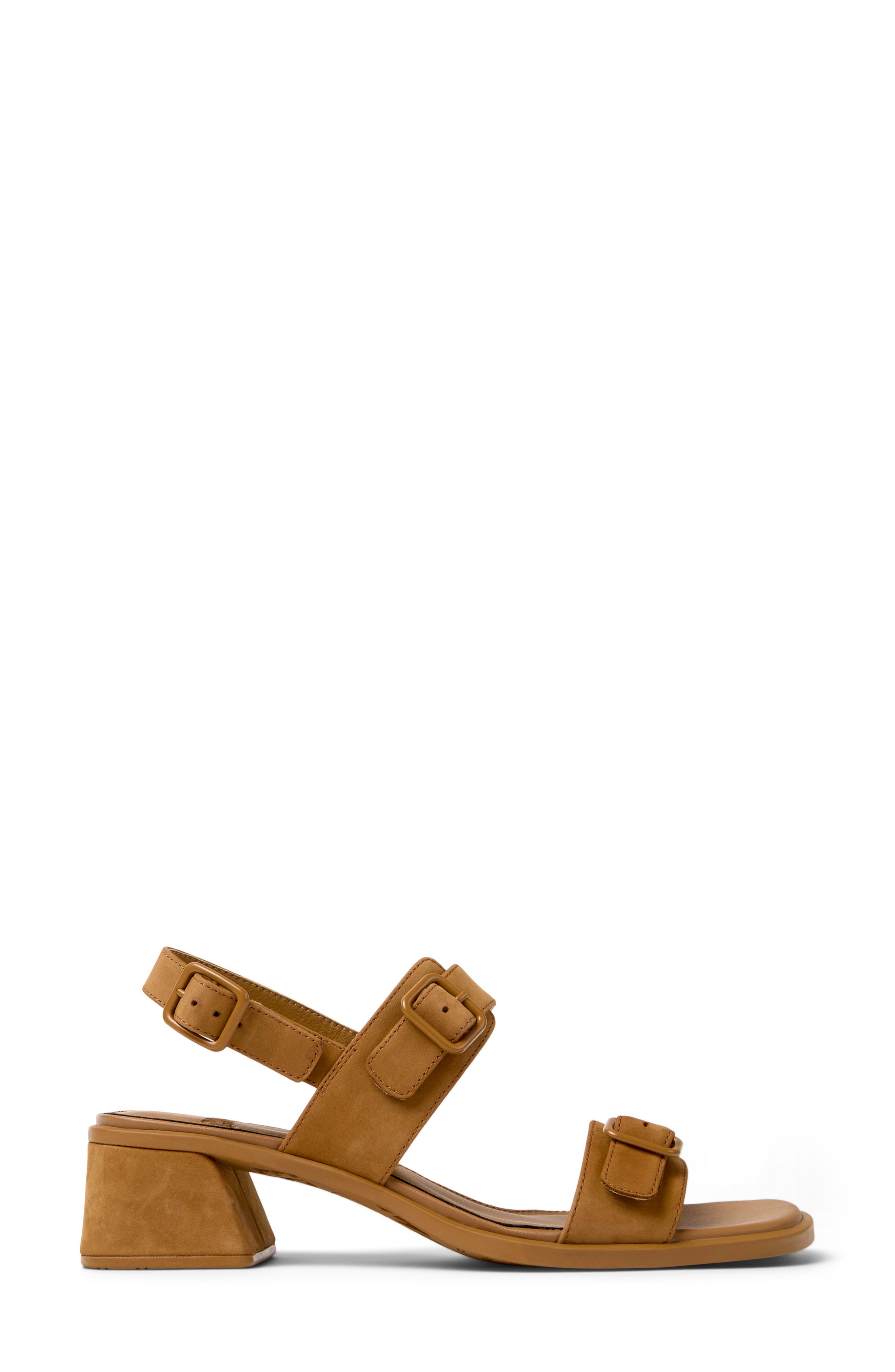 Camper Kora Slingback Sandal, Alternate, color, Medium Brown