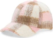 Melrose and Market Brushed Plaid Adjustable Baseball Cap