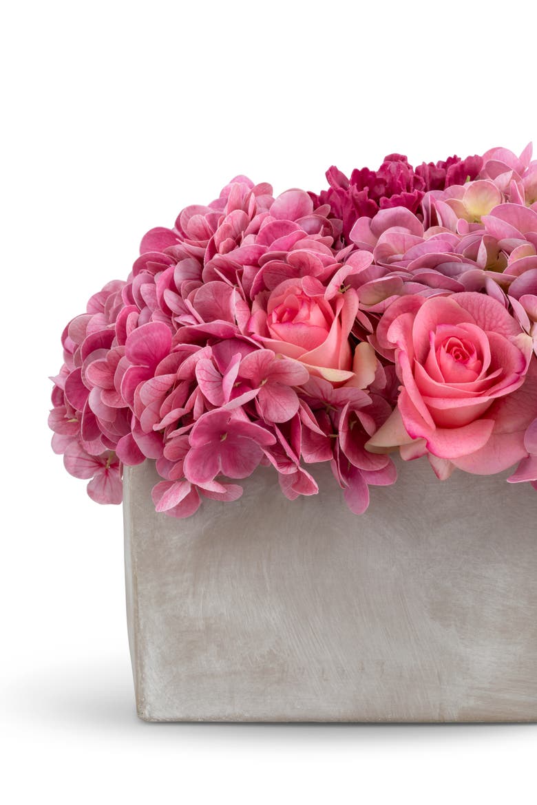 Annelice RealTouch Mixed Floral Arrangement, Alternate, color, Blush