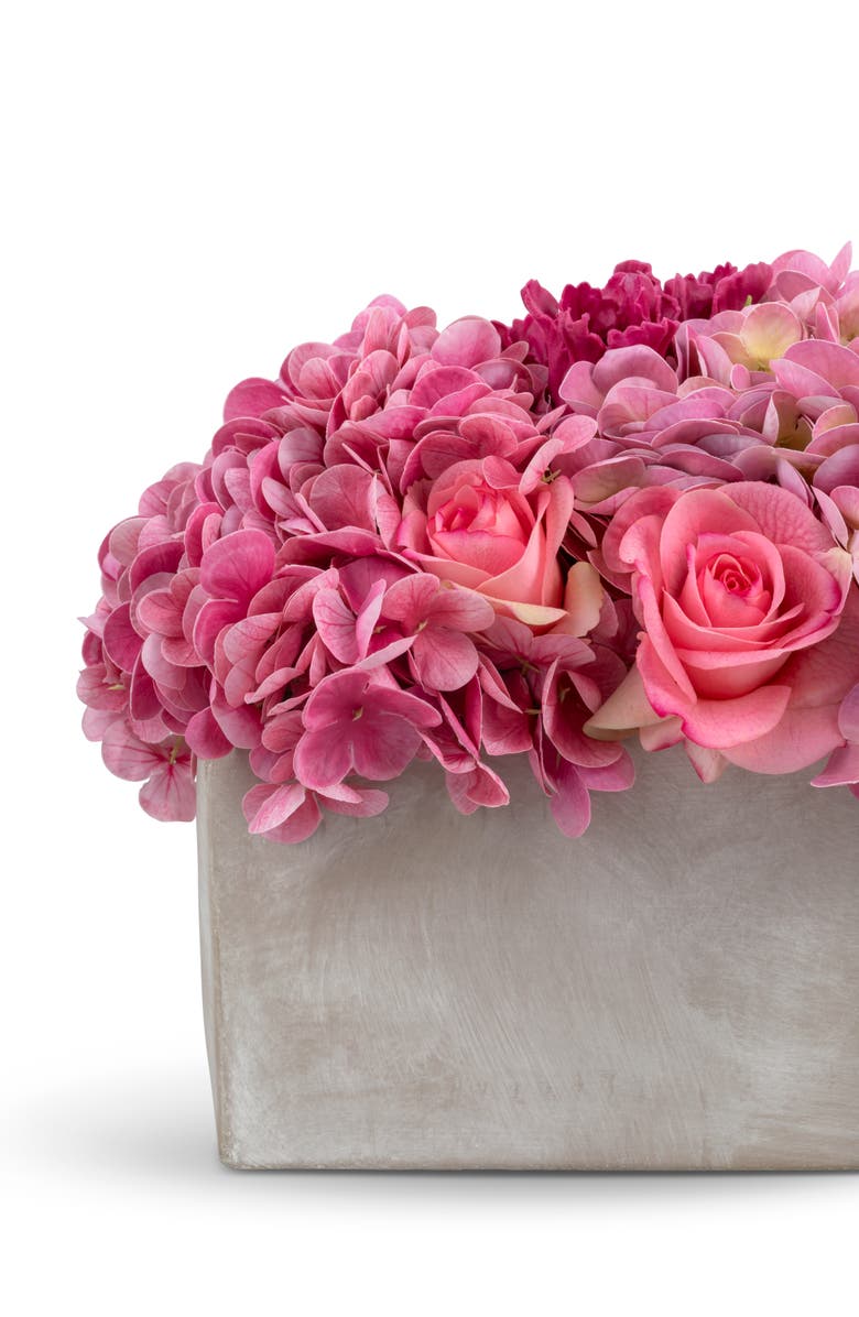 CocoBella Annelice RealTouch Mixed Floral Arrangement, Alternate, color, Blush