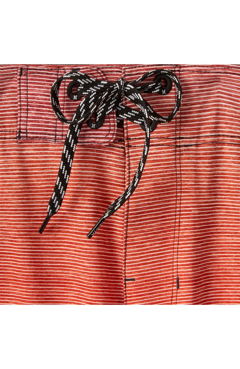 Hurley Epic Ombré Stripe Swim Trunks, Alternate, color, 