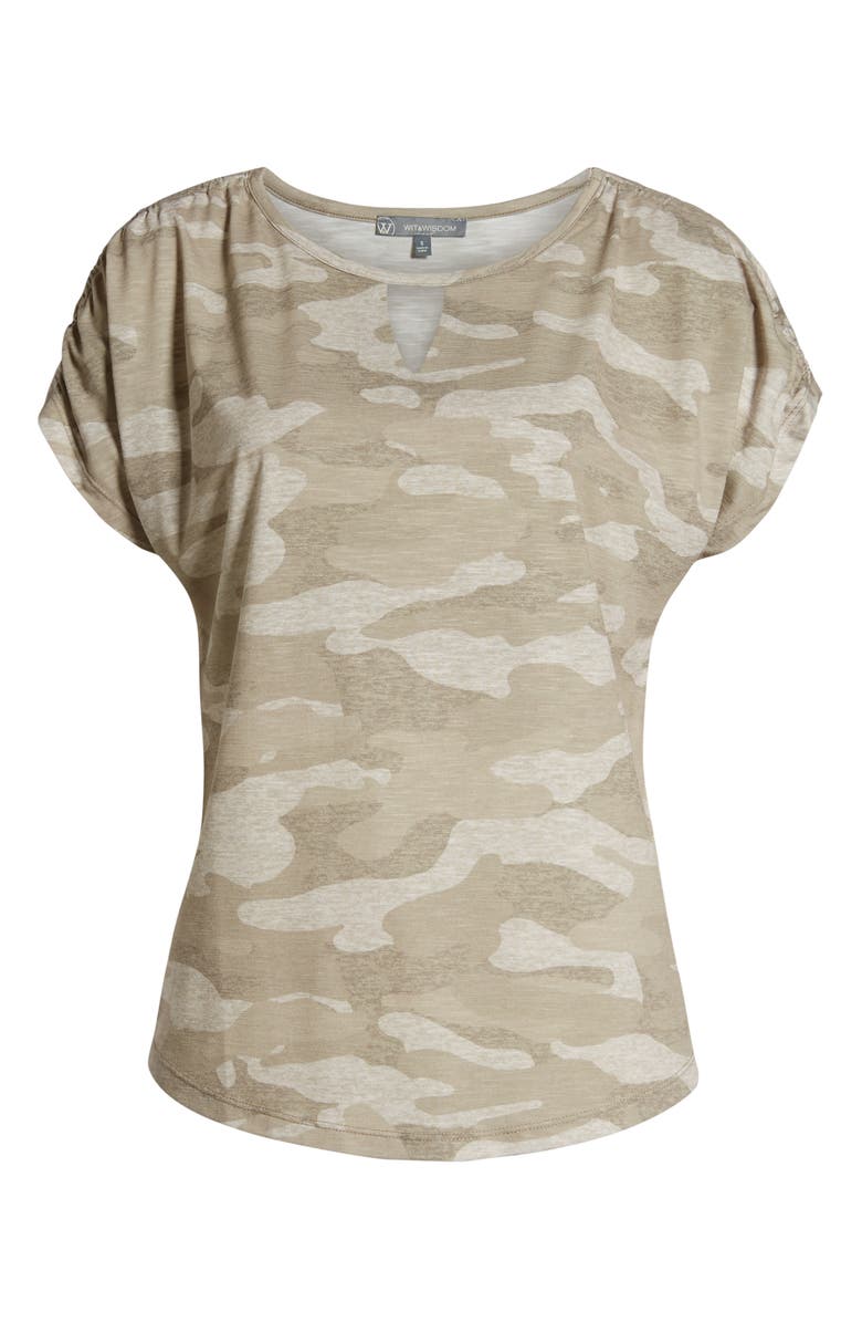 Wit & Wisdom Scoop Neck T-Shirt, Alternate, color, 