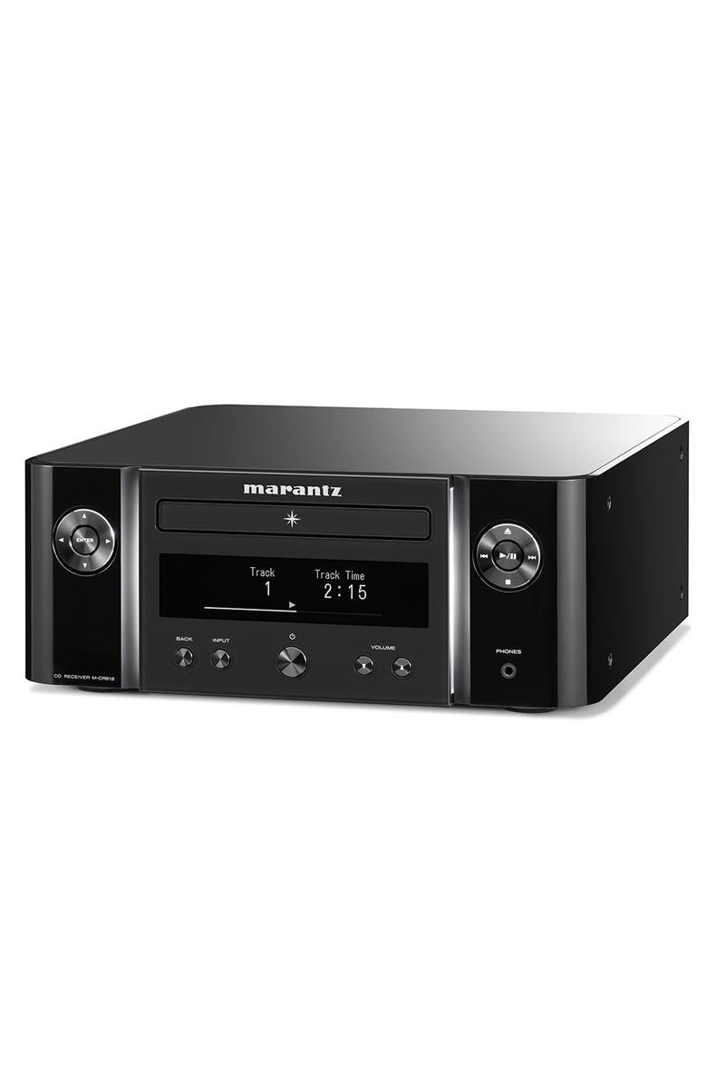 Marantz M-CR612 Network CD Receiver with HEOS, Bluetooth, and Voice Control, Alternate, color, Black