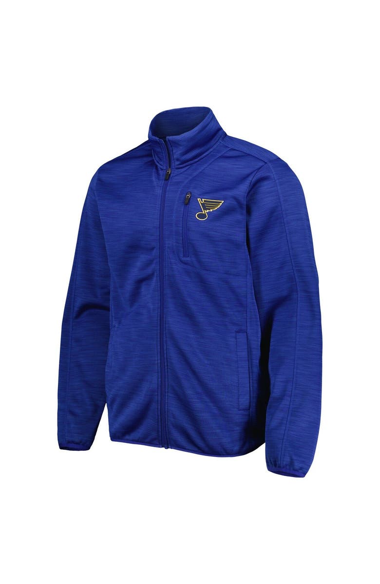 G-III SPORTS BY CARL BANKS Men's G-III Sports by Carl Banks Blue St. Louis Blues Closer Transitional Full-Zip Jacket, Alternate, color, Blue