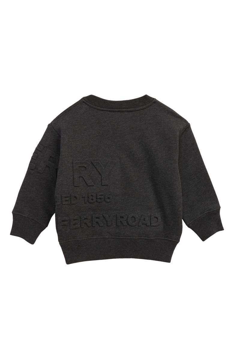 Burberry Kids' Alven Embossed Horseferry Logo Sweatshirt, Alternate, color,