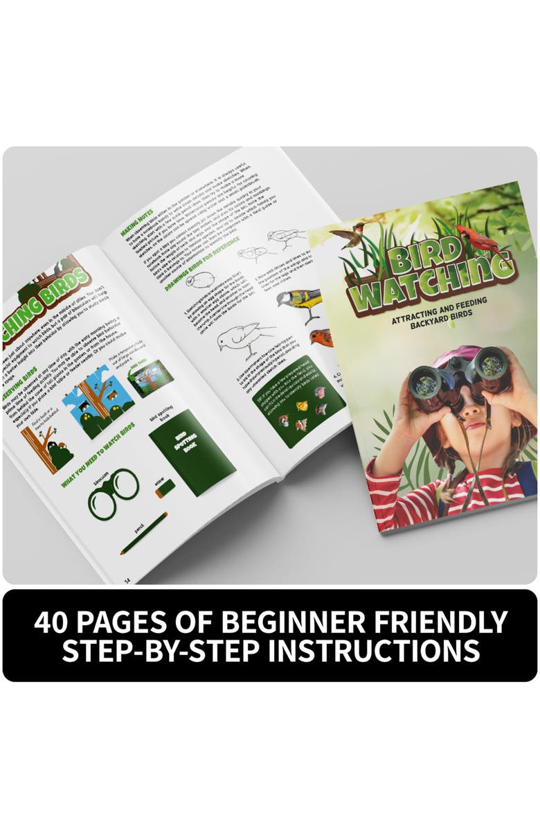 Science Lab Bird Watching STEM Kit, Alternate, color, Multicolored