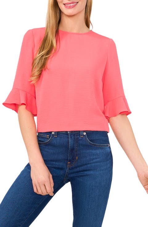 Ruffle Cuff Top