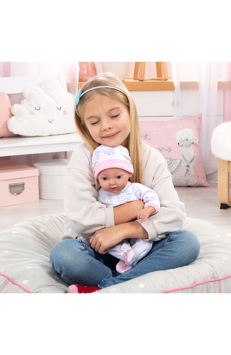 Bayer Design Reborn 15 Inch Baby Doll Set White Pink Elephant, Alternate, color, Multicolored