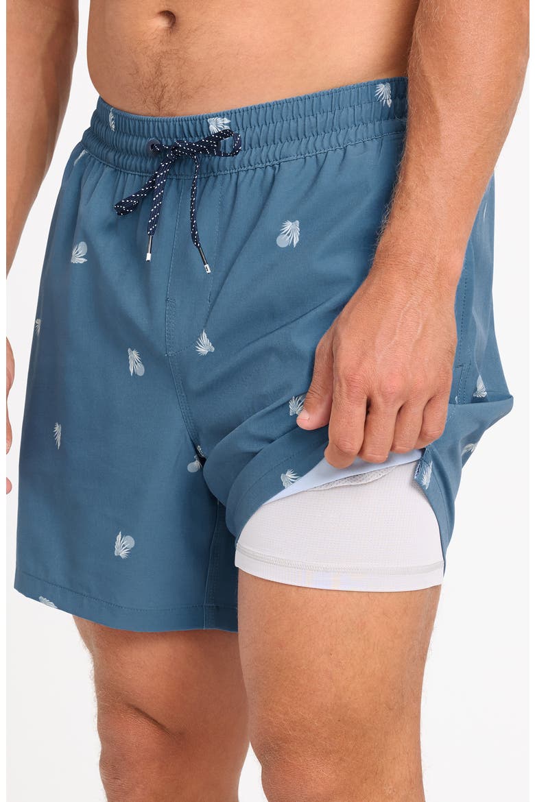 Lineup Layback Swim Trunks, Alternate, color, REAL TEAL