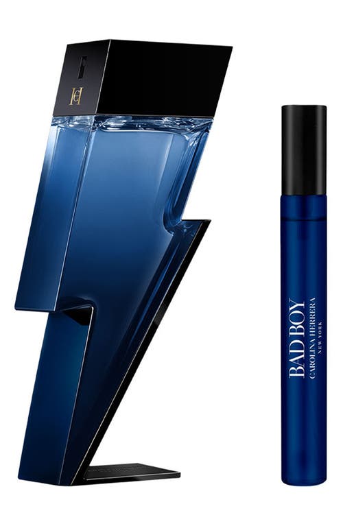 Carolina Herrera Bad Boy Cobalt Eau De Parfum 2-piece Set (limited Edition) $188 Value In No Color