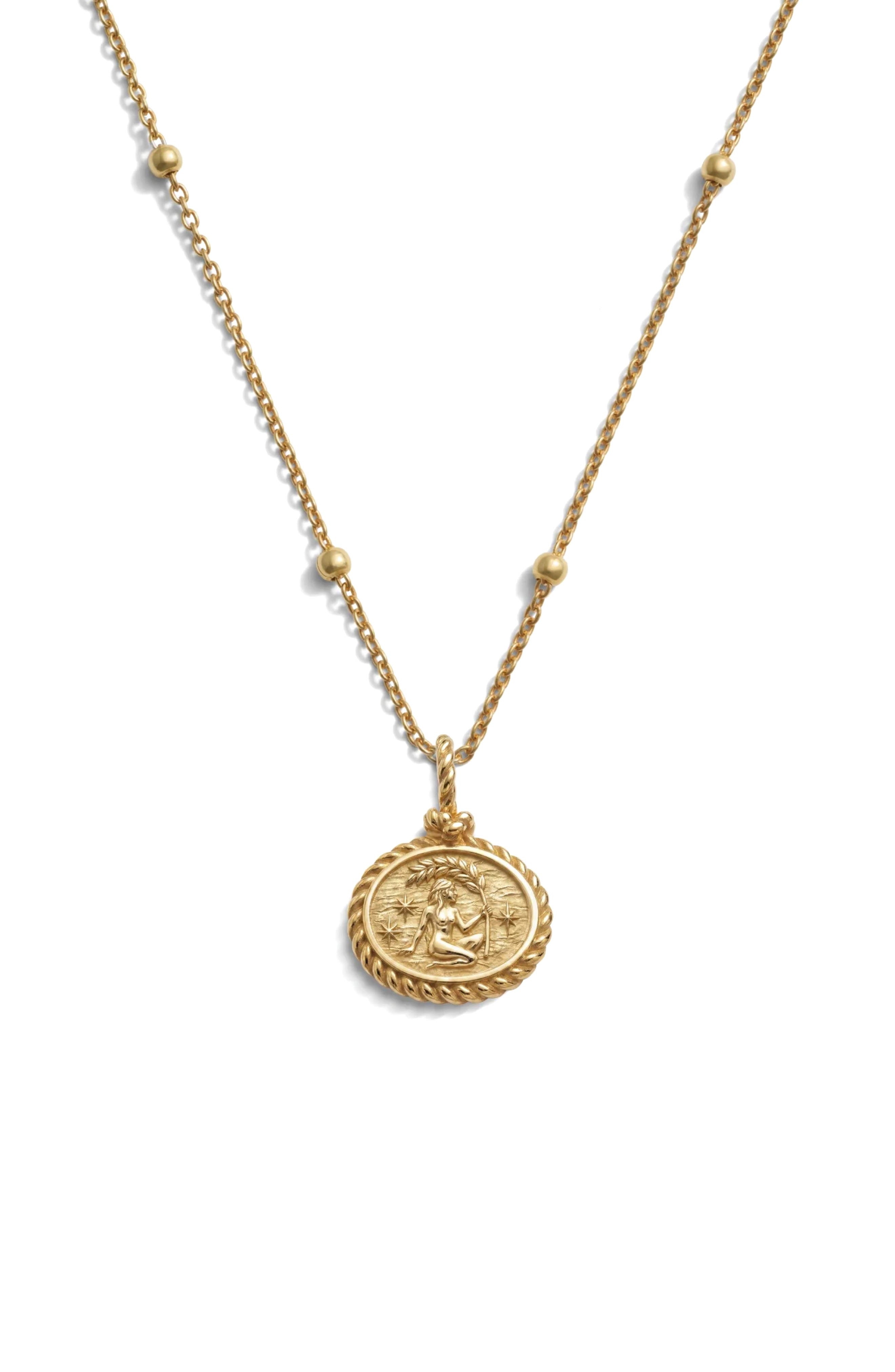 VIRGO/ 14K GOLD VERMEIL