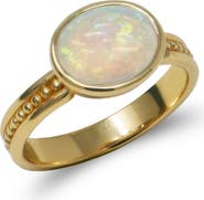 Anzie Classique Oval Dew Drop Ring