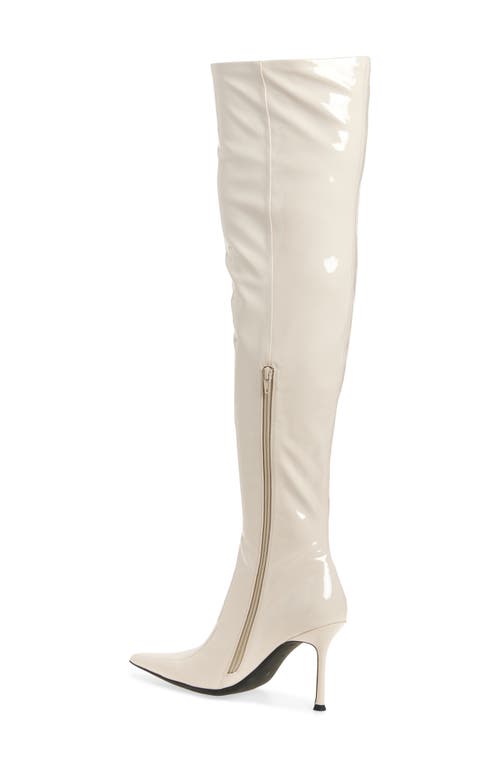 JEFFREY CAMPBELL JEFFREY CAMPBELL PUSHOVER POINTED TOE OVER THE KNEE BOOT