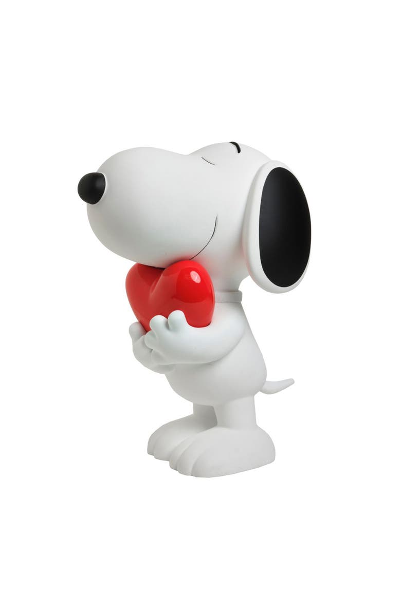 Leblon Delienne Snoopy Heart Figurine, Main, color, White / Red Orginal