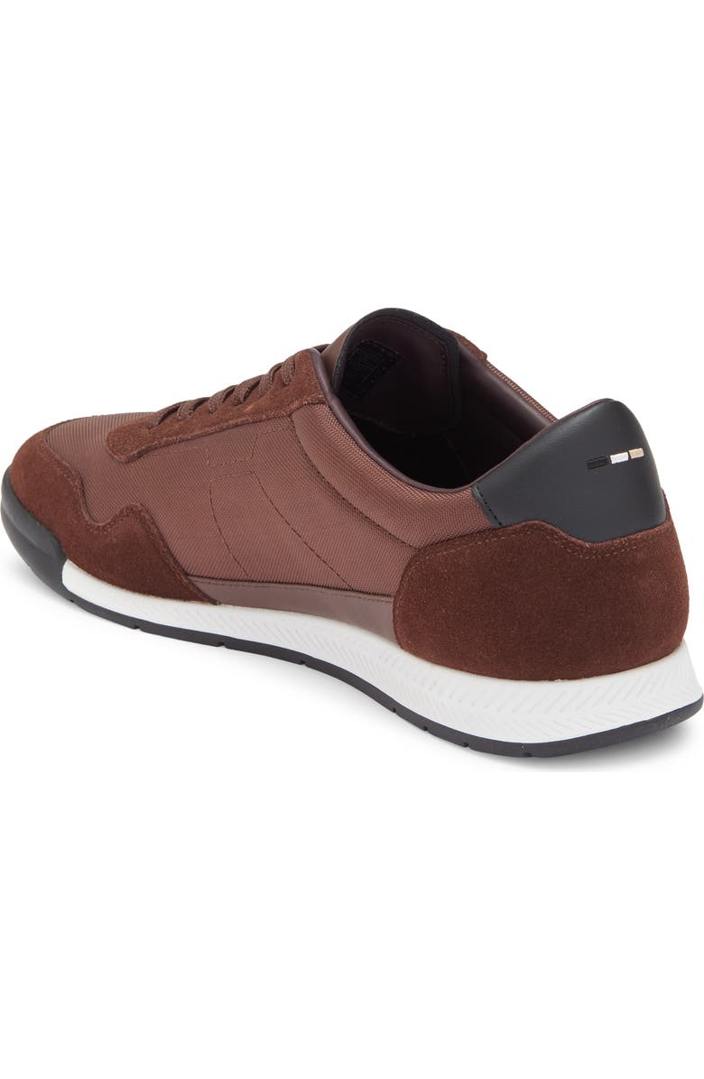 BOSS Titanium Low Top Sneaker, Alternate, color, Dark Red