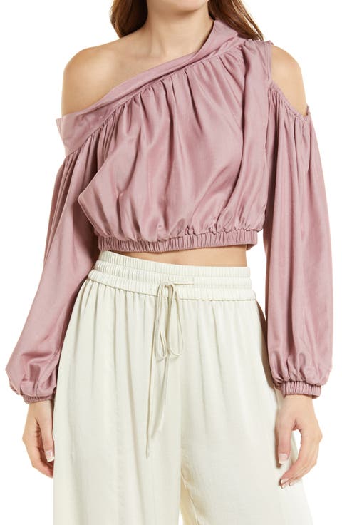 Willow One-Shoulder Crop Top