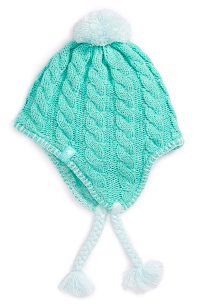 The North Face Fuzzy Earflap Beanie, Main, color,