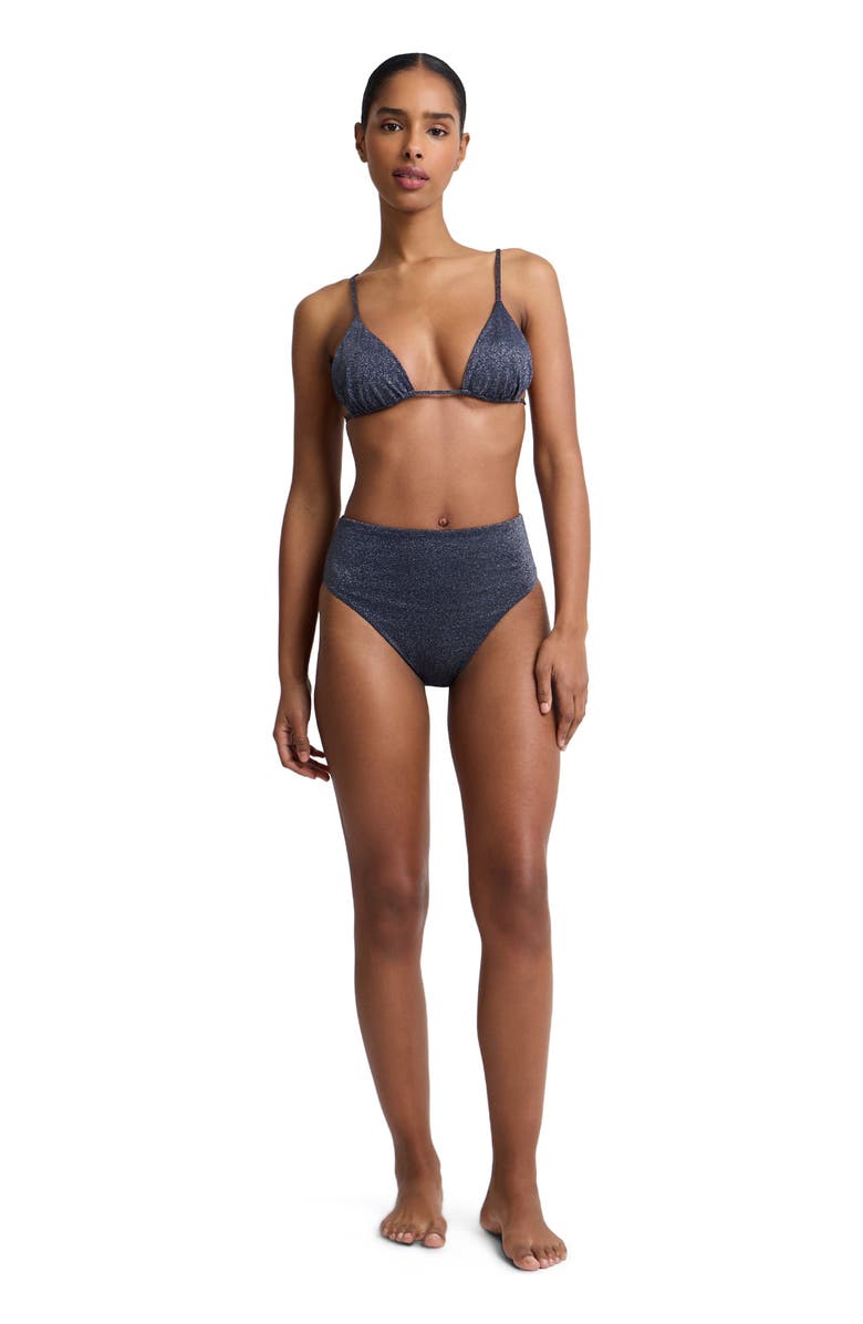 Onia Clara High-Rise Bikini Bottom, Main, color, Noir Navy