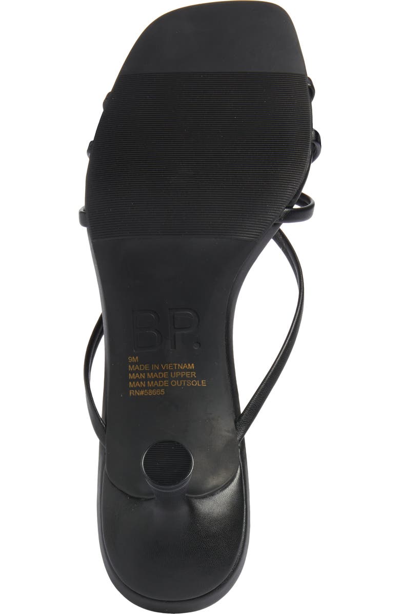 BP. Bliss Kitten Heel Slide Sandal, Alternate, color, Black