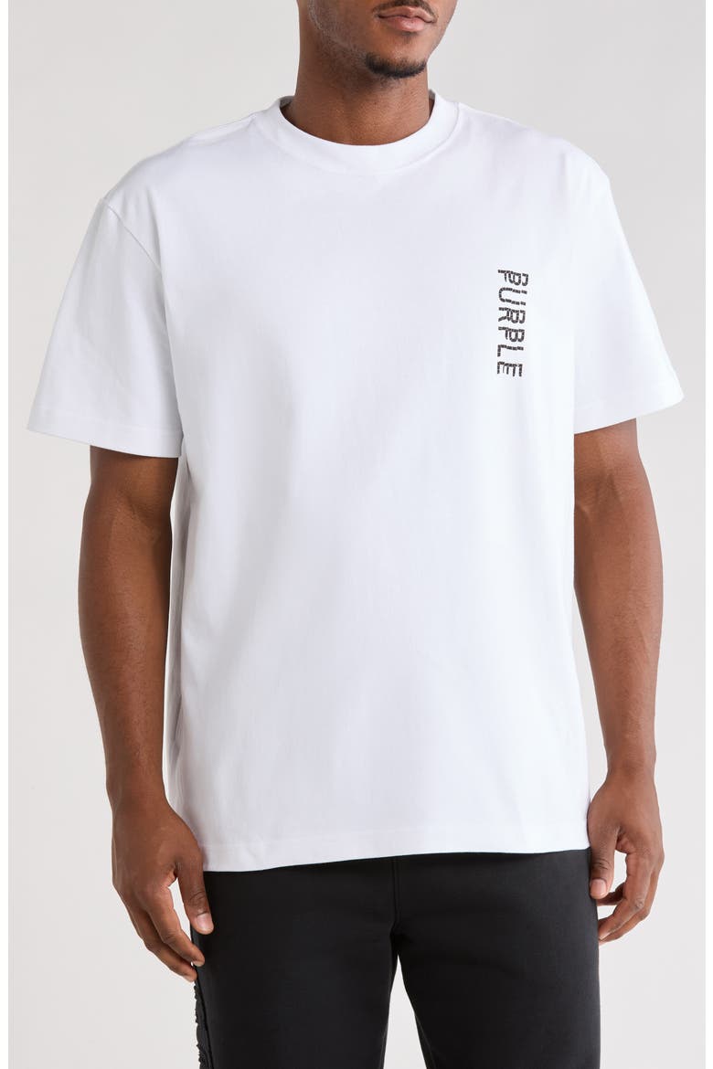 Logo Graphic T-Shirt, Main, color, WHITE