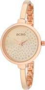BCBG Crystal Dial Bracelet Watch, 32mm