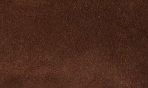 Little Liffner Mini Sprout Suede Tote In Brown