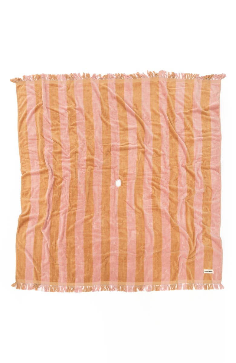 BUSINESS AND PLEASURE CO Holiday Fringe Beach Towel, Alternate, color,