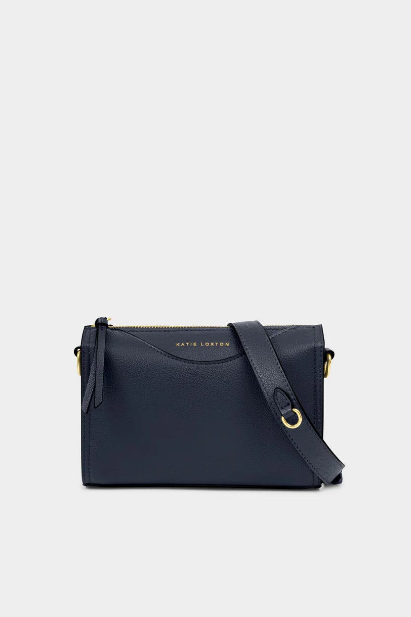 Katie Loxton Alba Crossbody Bag in Navy, Main, color, Navy