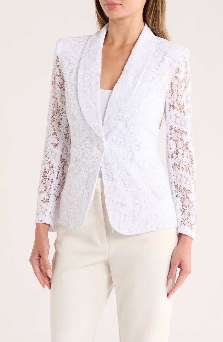 Nicole Miller Lace Blazer, Main, color,