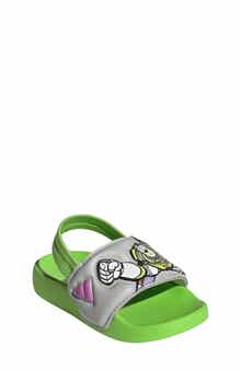 adidas x Disney Buzz Kids' Adilette Strap Sandal