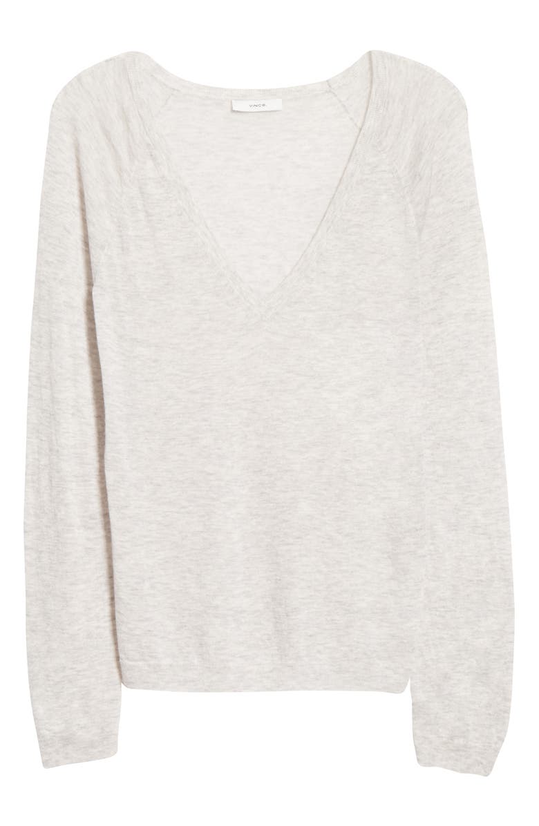 Vince Wool & Cashmere Blend V-Neck Sweater, Alternate, color, 