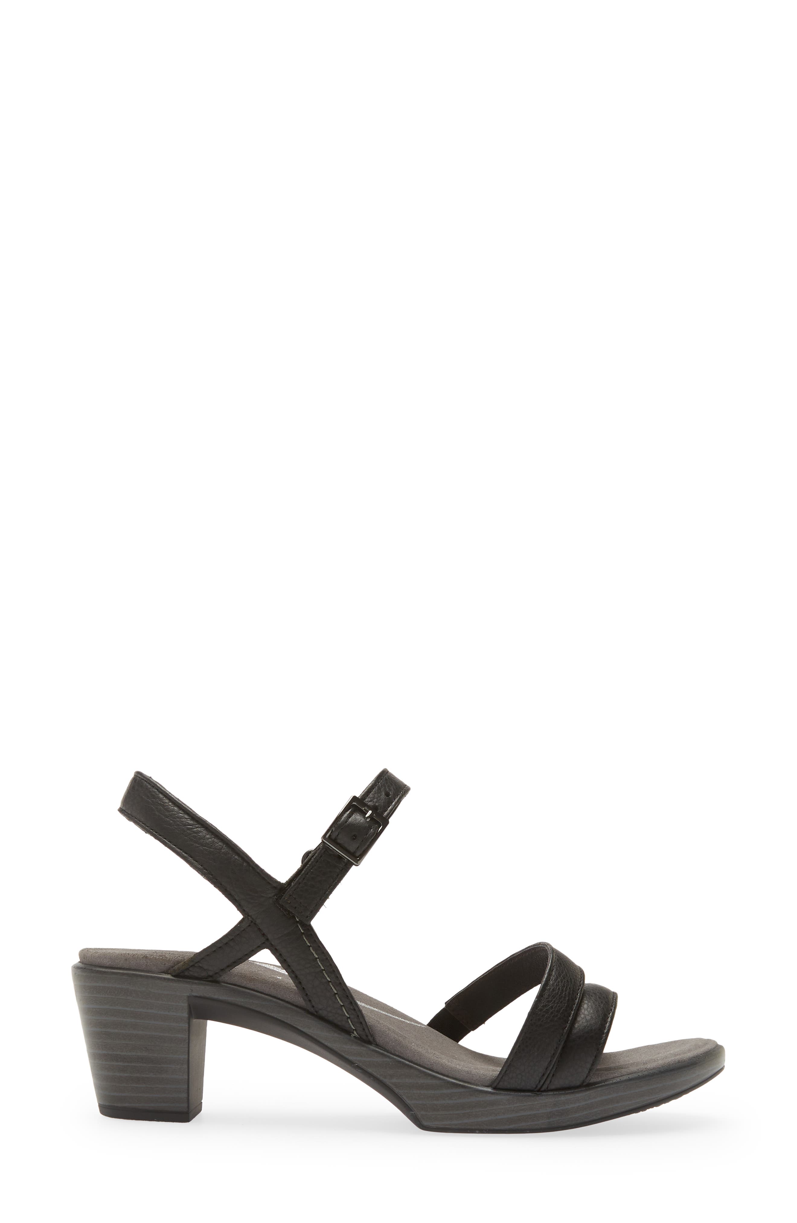 Naot Bounty Sandal, Alternate, color, Soft Black Leather