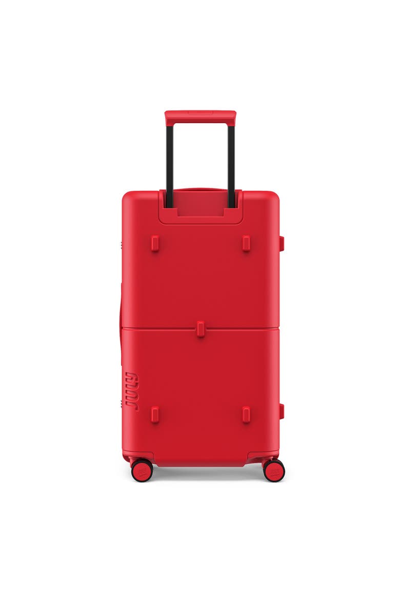 Checked Trunk, Alternate, color, Matte Cherry Red