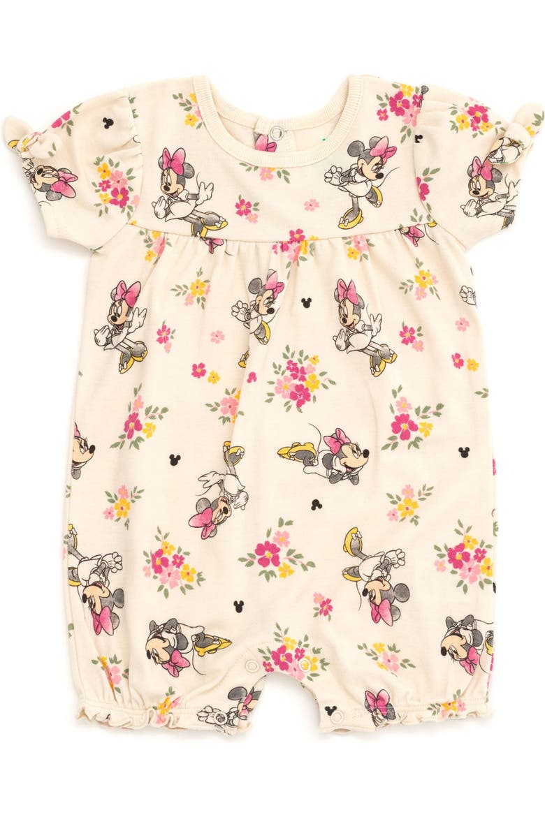 Minnie Mouse 2-Pack One Piece Bubble Rompers, Alternate, color, Pink Ivory Minnie