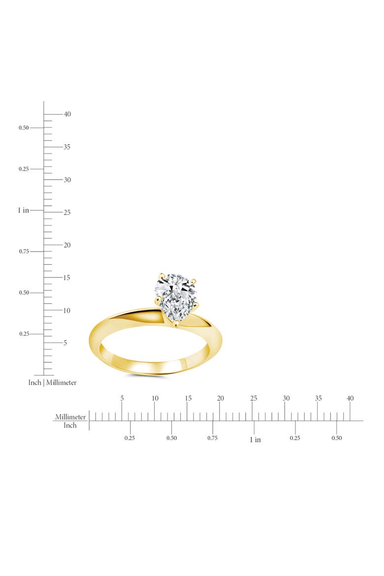 Cubic Zirconia Ring, Alternate, color, 18KYG/ CLEAR STONE