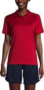 Lands' End School Uniform Young  Short Sleeve Rapid Dry Polo Shirt
