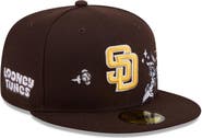 New Era Men's New Era Brown San Diego Padres Looney Tunes Bugs Bunny 59FIFTY Fitted Hat