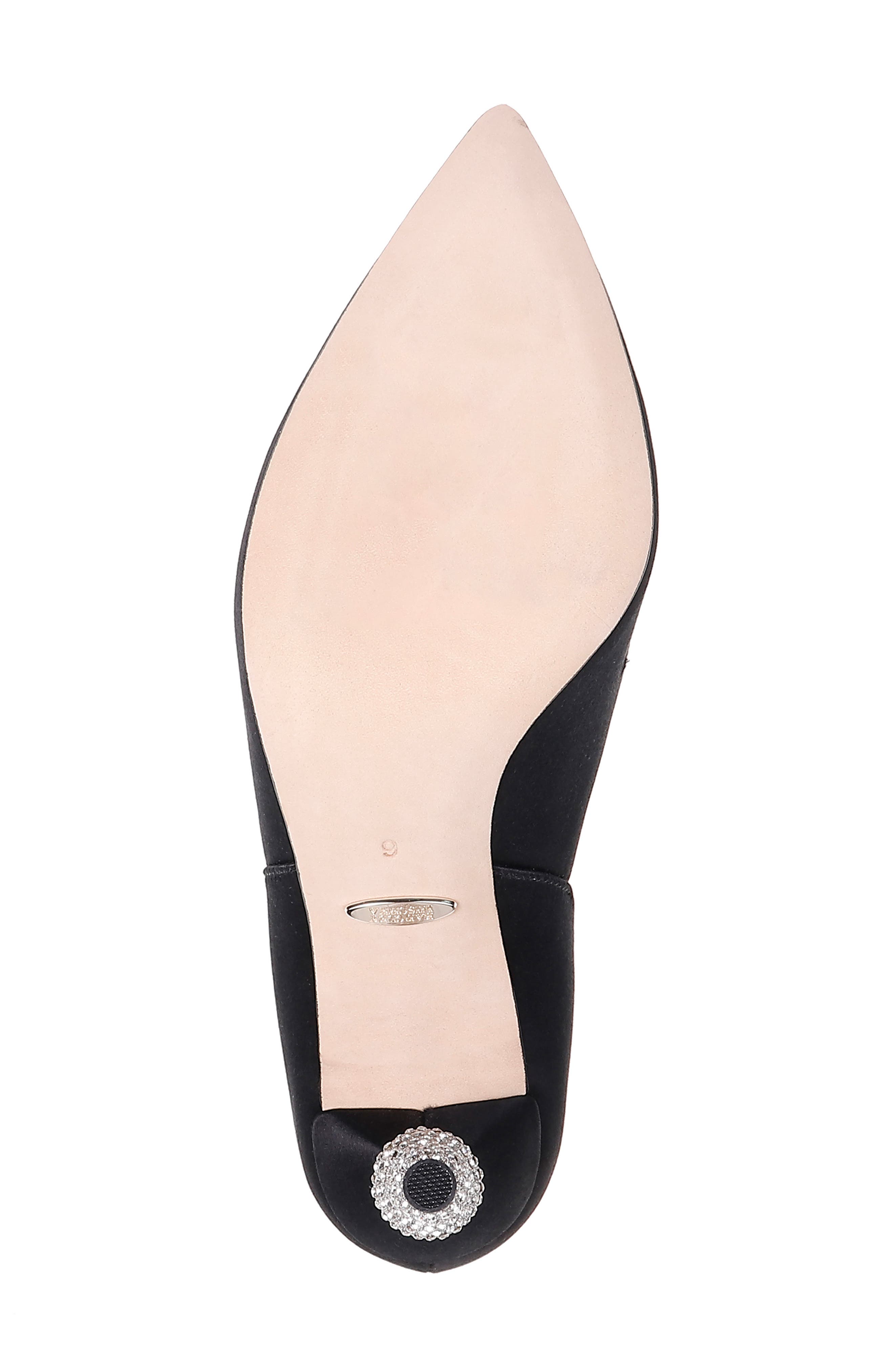 Badgley Mischka Collection Badgley Mischka Evan Crystal Heel Pointed Toe Pump, Alternate, color, 
