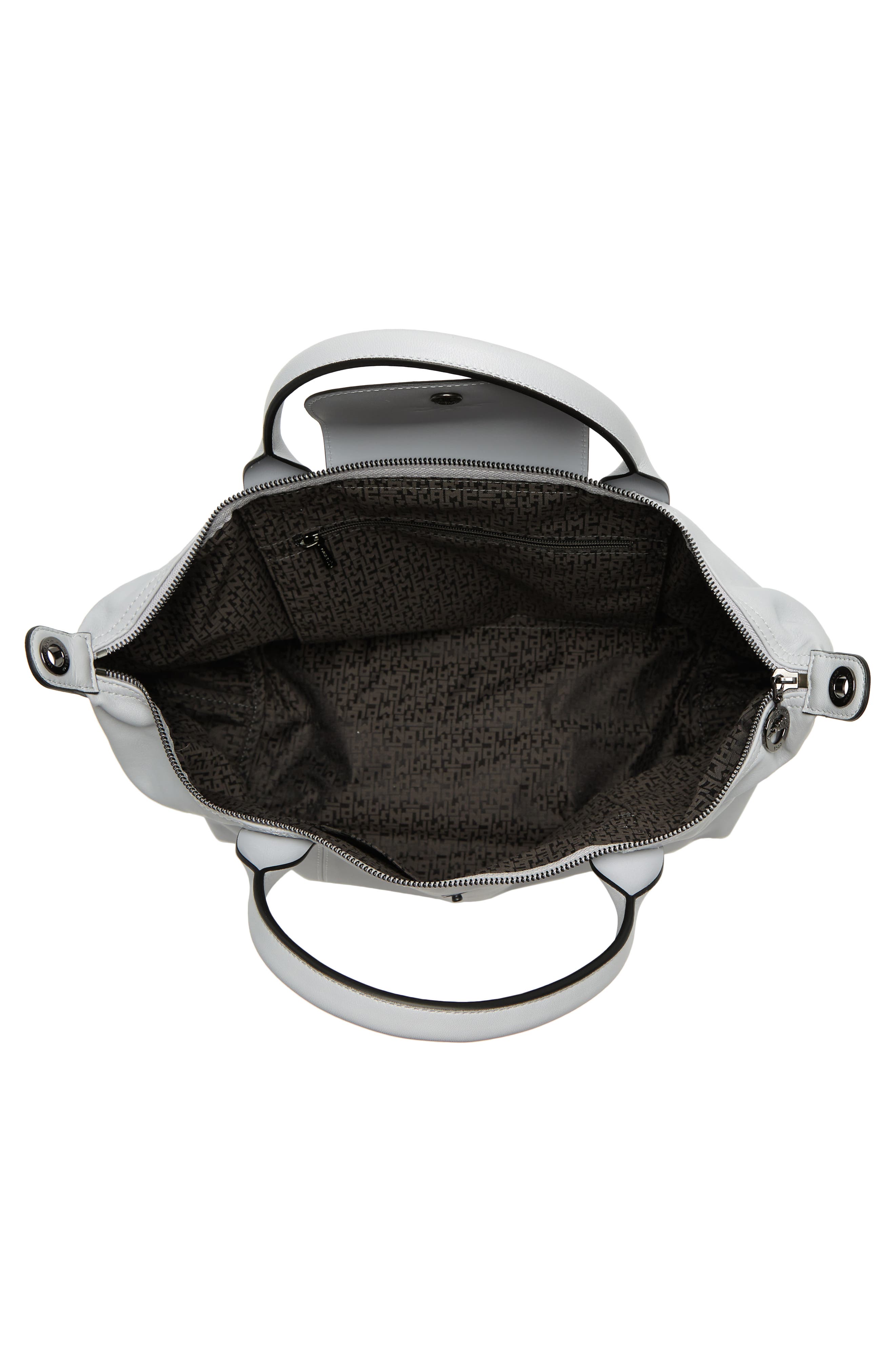 Longchamp Le Pliage Leather Shoulder Bag, Alternate, color, 