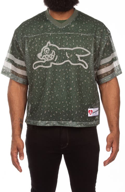 Eskimo Oversize Short Sleeve Mesh V-Neck Jersey
