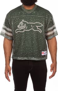 ICECREAM Eskimo Oversize Short Sleeve Mesh V-Neck Jersey