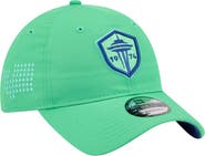 New Era Men's New Era Green Seattle Sounders FC 2026 Jersey Hook 9TWENTY Adjustable Hat