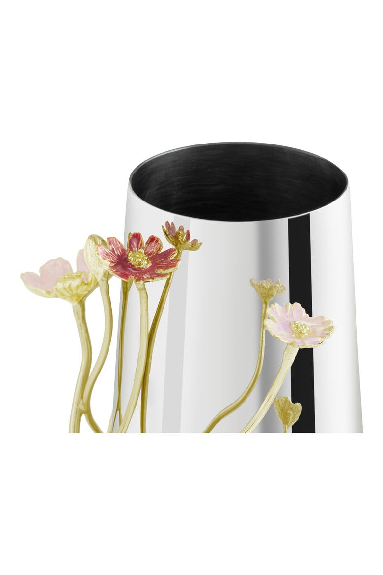 Wildflowers Medium Vase, Alternate, color, STAINLESS STEEL