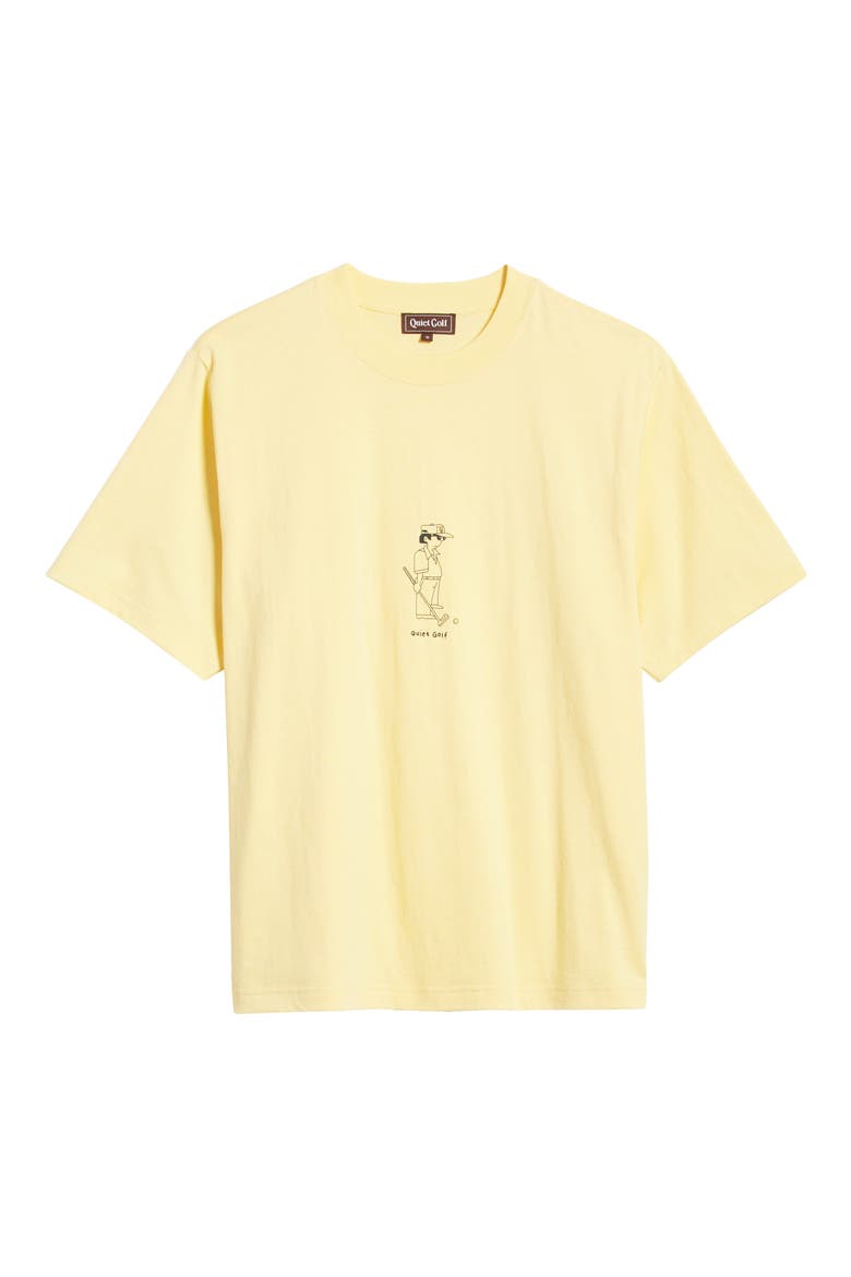 Golf Dad Cotton Graphic T-Shirt, Alternate, color, CANARY
