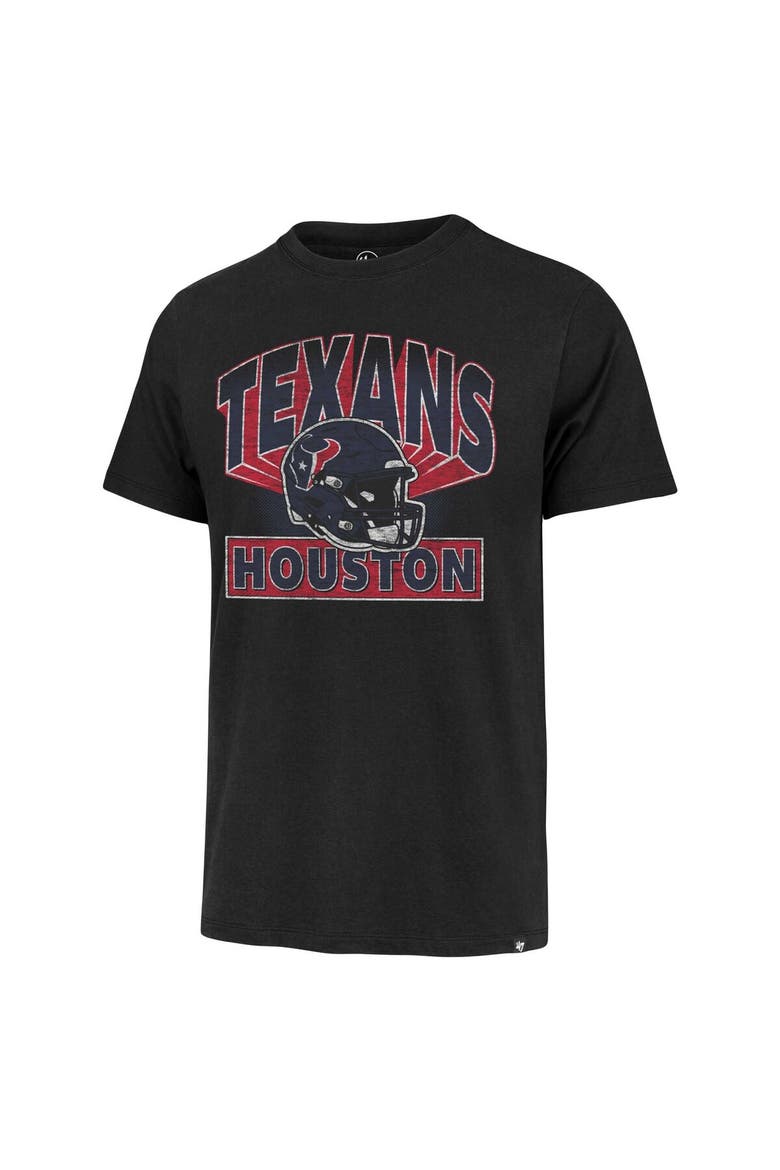 Men's '47 Black Houston Texans Amplify Franklin T-Shirt, Alternate, color, Black