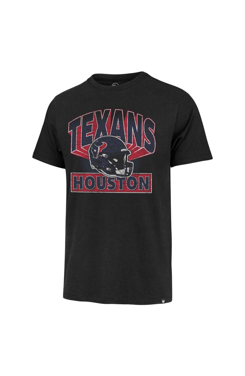 '47 Men's '47 Black Houston Texans Amplify Franklin T-Shirt, Alternate, color, Black