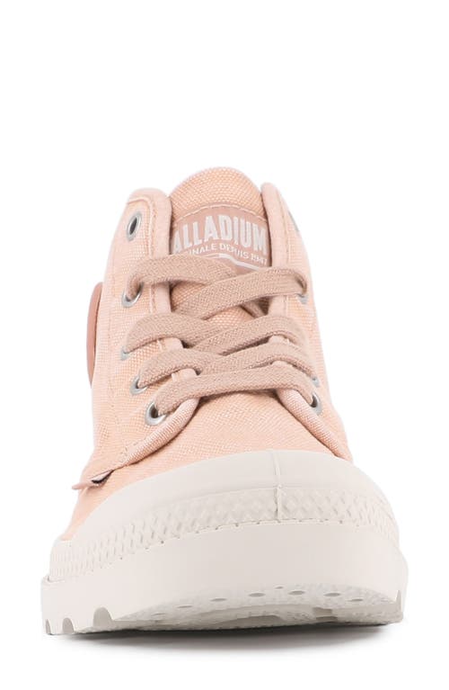 Palladium Pampa Hi Bootie In Rose Stone